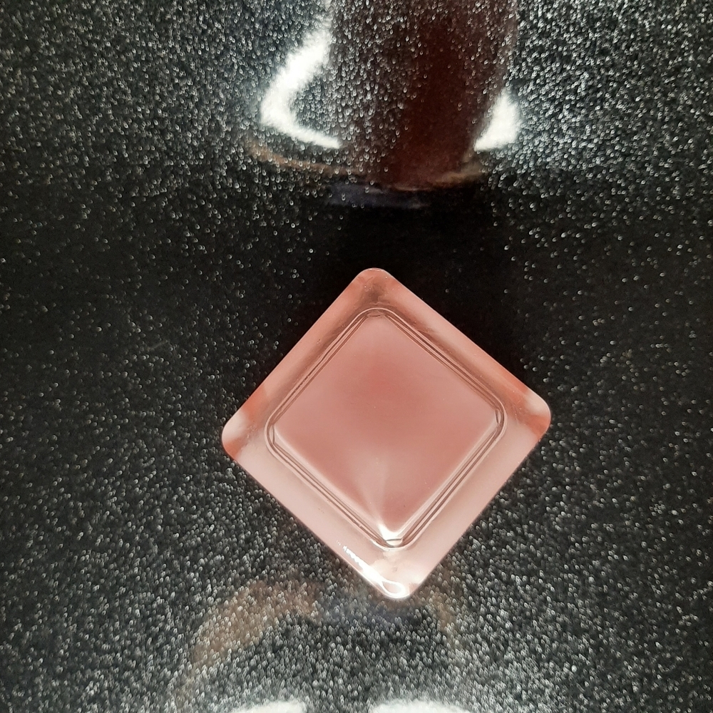 Pink Glass Flower Vase. - Picture 5 of 6